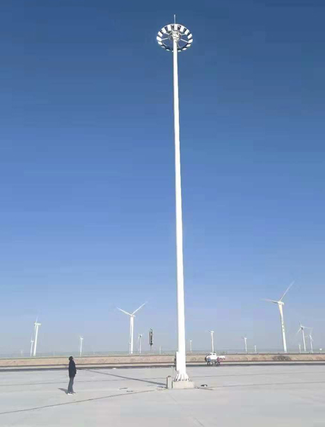 瓜州高速路服务区齐干却勒街道高杆灯项目