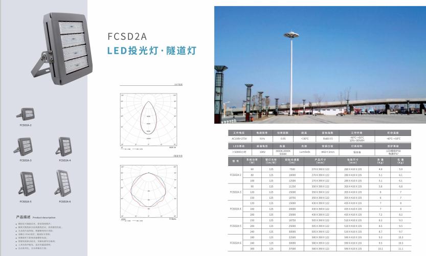 齐干却勒街道投光灯