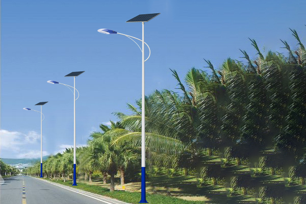 齐干却勒街道太阳能路灯