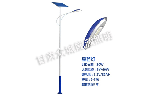 齐干却勒街道太阳能路灯核心技术参数解读