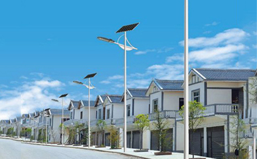 齐干却勒街道太阳能路灯配置与在乡村道路照明中的应用